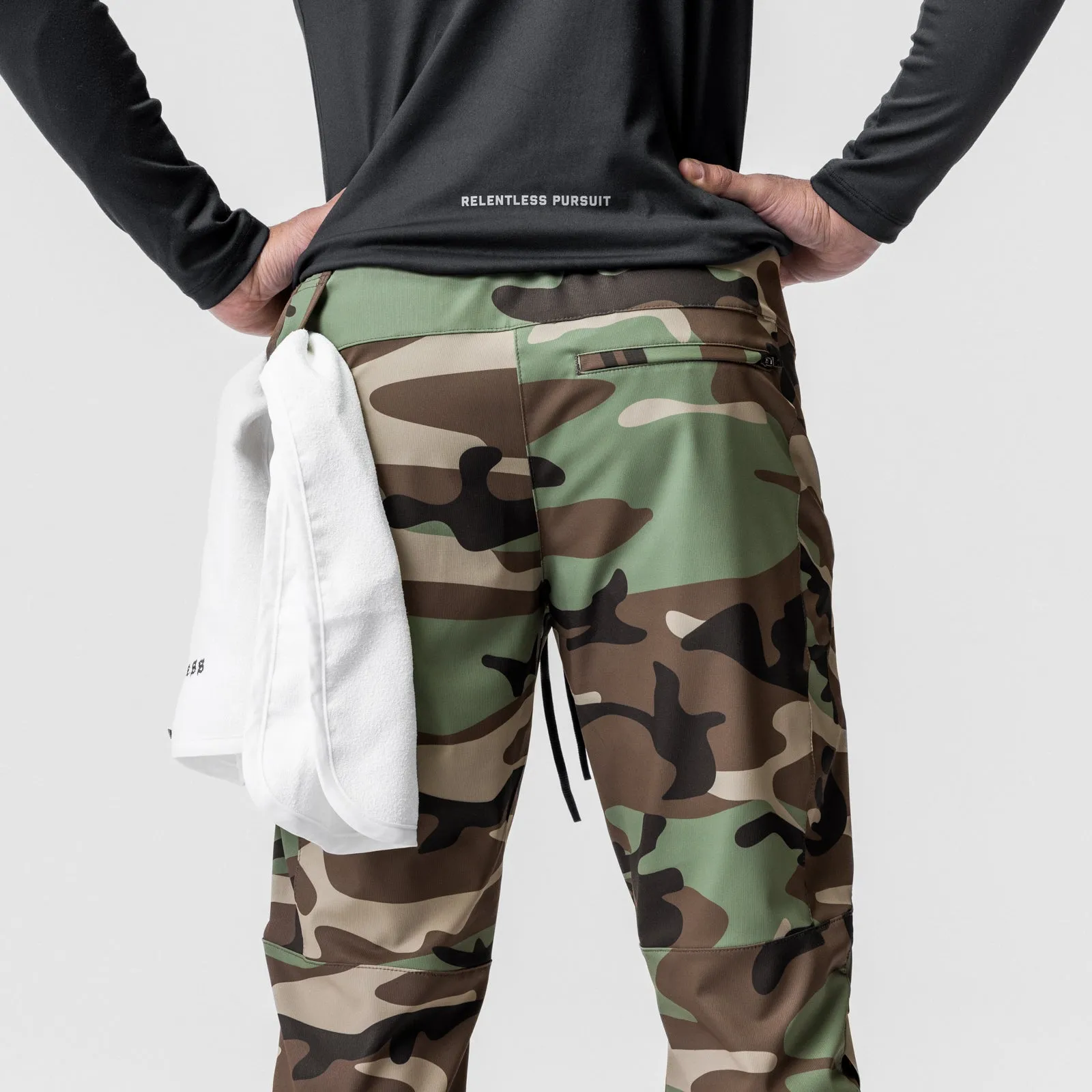 0739. All Condition Moto Jogger  - Woodland Camo