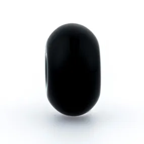 10MM Black Belly Rondelle Bead (72 pieces)