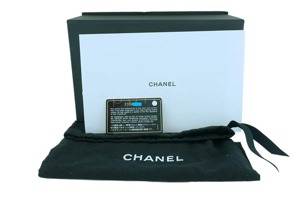 17C Chanel Turquoise Green-Blue Caviar Rectangular Mini Classic Flap Bag GHW
