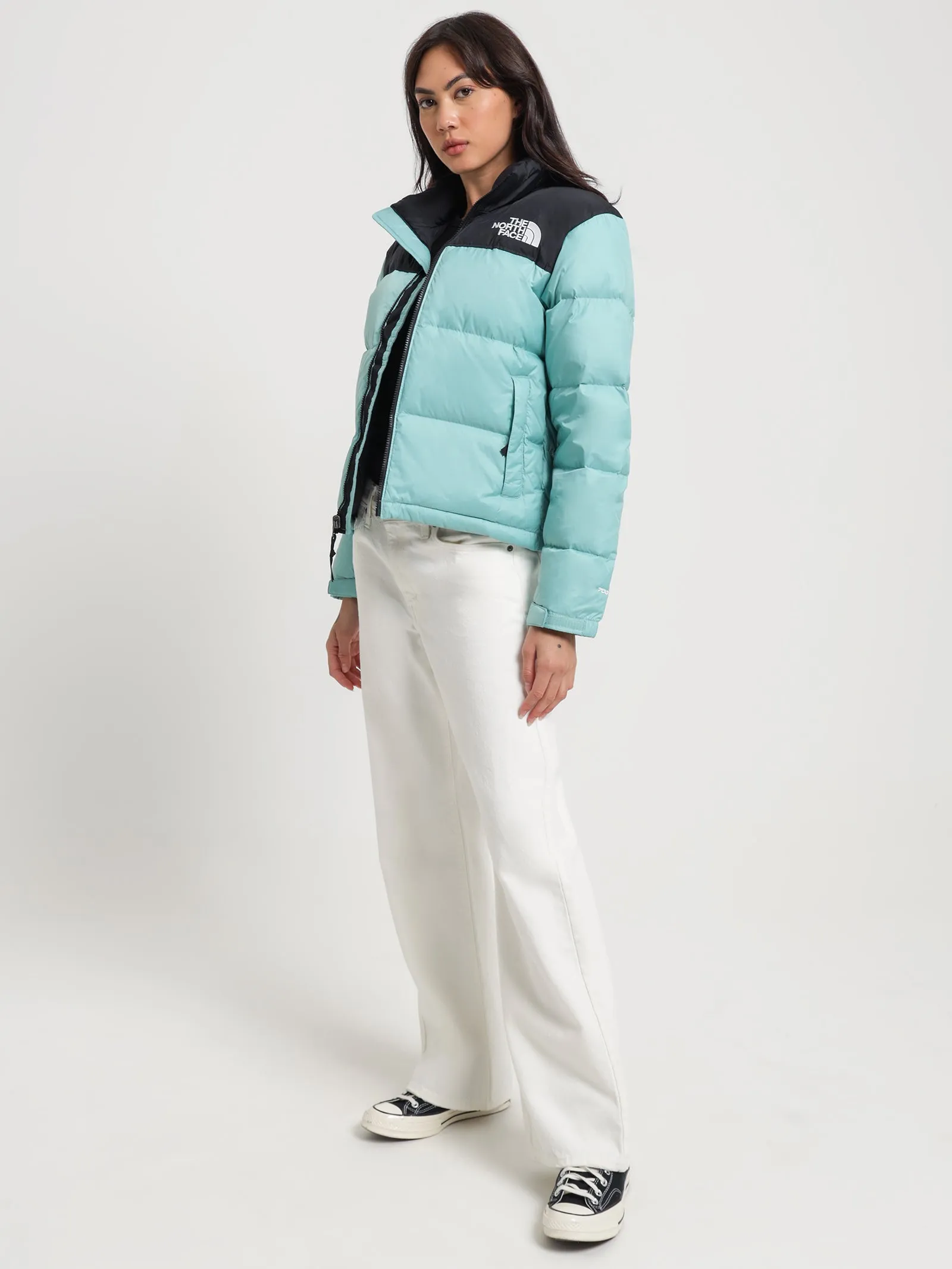 1996 Retro Nuptse Jacket in Wasabi