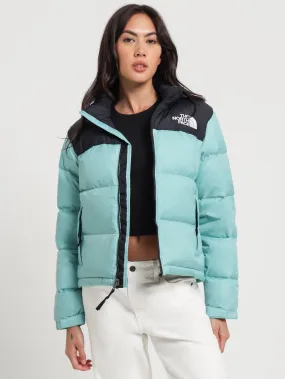 1996 Retro Nuptse Jacket in Wasabi