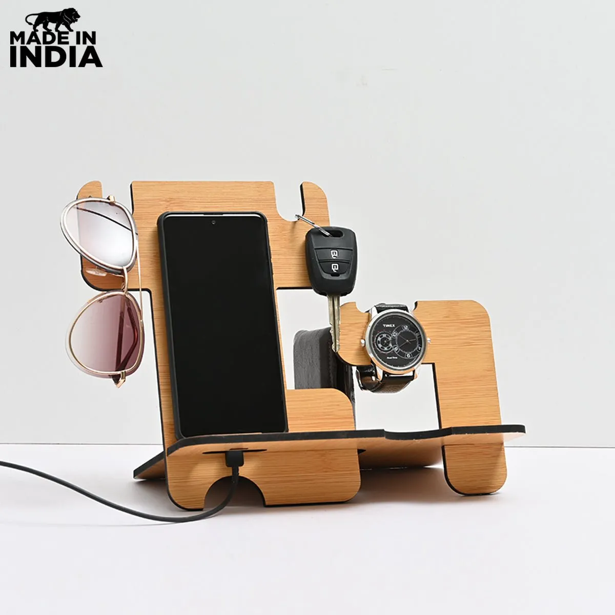 5 in 1 Personal Organizer with Mobile Stand | Best Gift for Him/Men/Boys