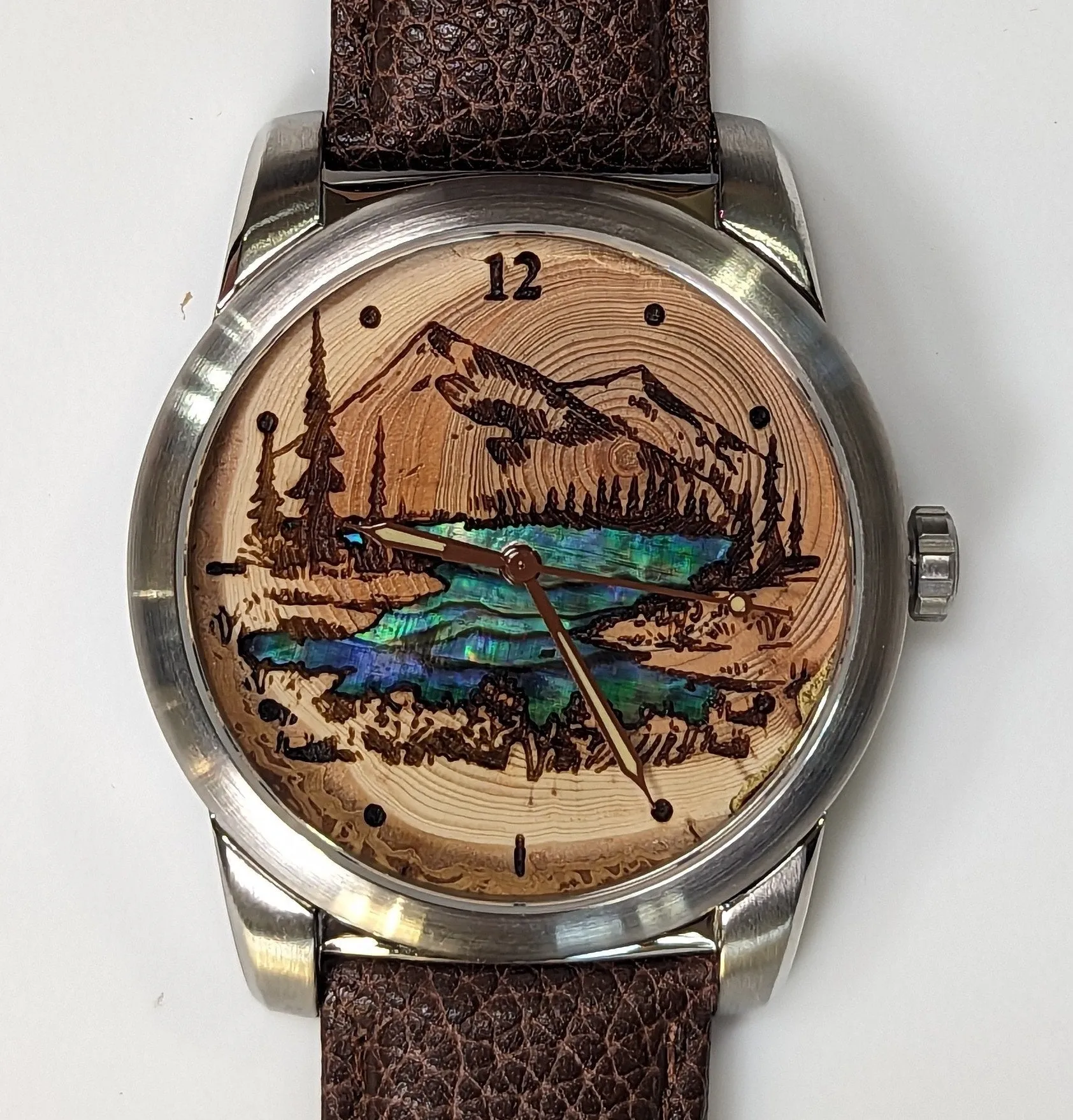 5th Wedding Anniversary Gift for Him.  Wood Anniversary Gift for Husband.