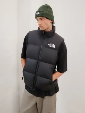 96 Retro Nuptse Vest in Black