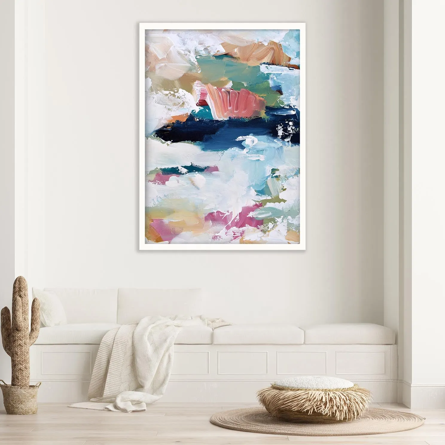 Abstract 324 Framed Art