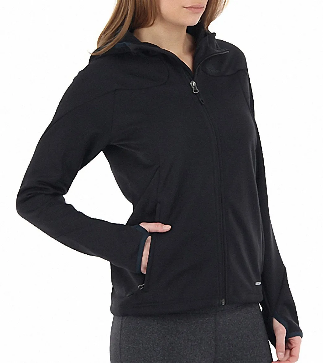 Adidas Women's Hiking/Trekking 1 Sided Fleece Running Hoodie