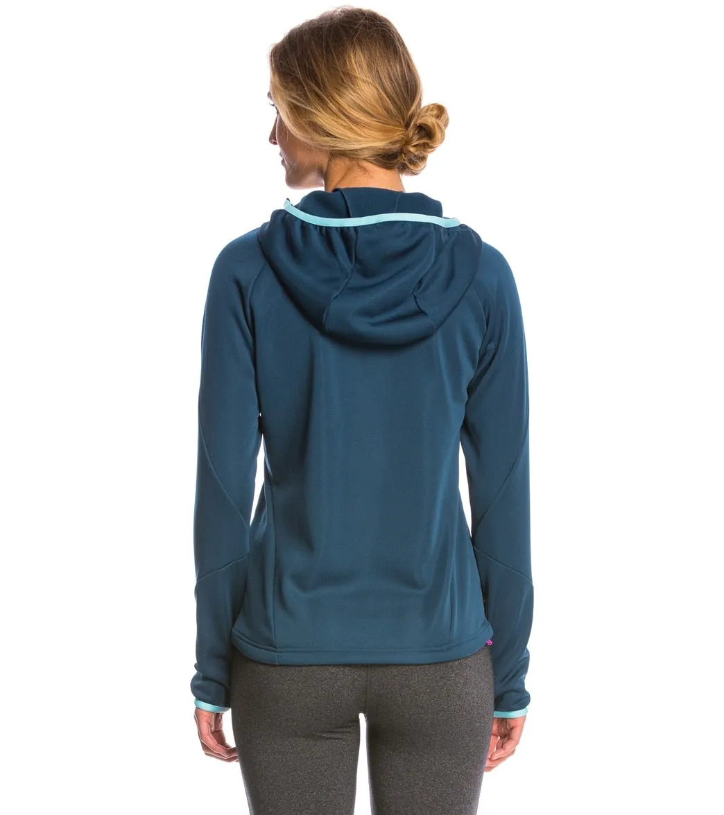 Adidas Women's Hiking/Trekking 1 Sided Fleece Running Hoodie