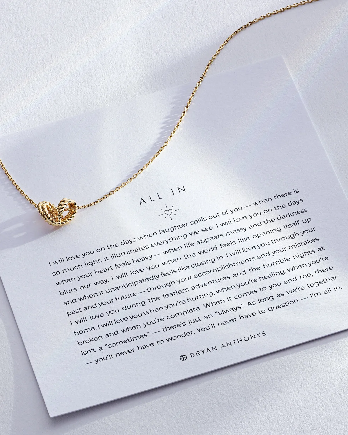 All In Necklace