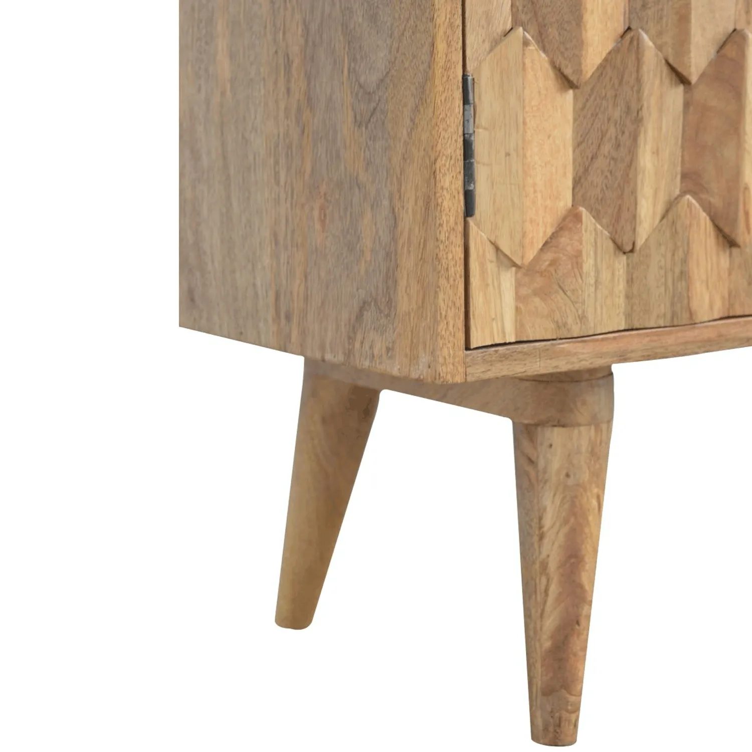 Alsvin Pineapple Carved 2 Doors Cabinet