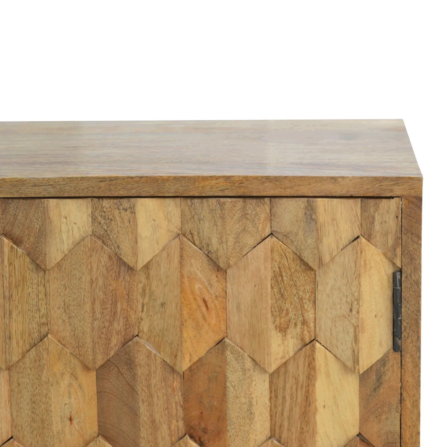 Alsvin Pineapple Carved 2 Doors Cabinet