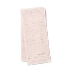 Antibacterial and deodorizing tweed pattern face towel, pink