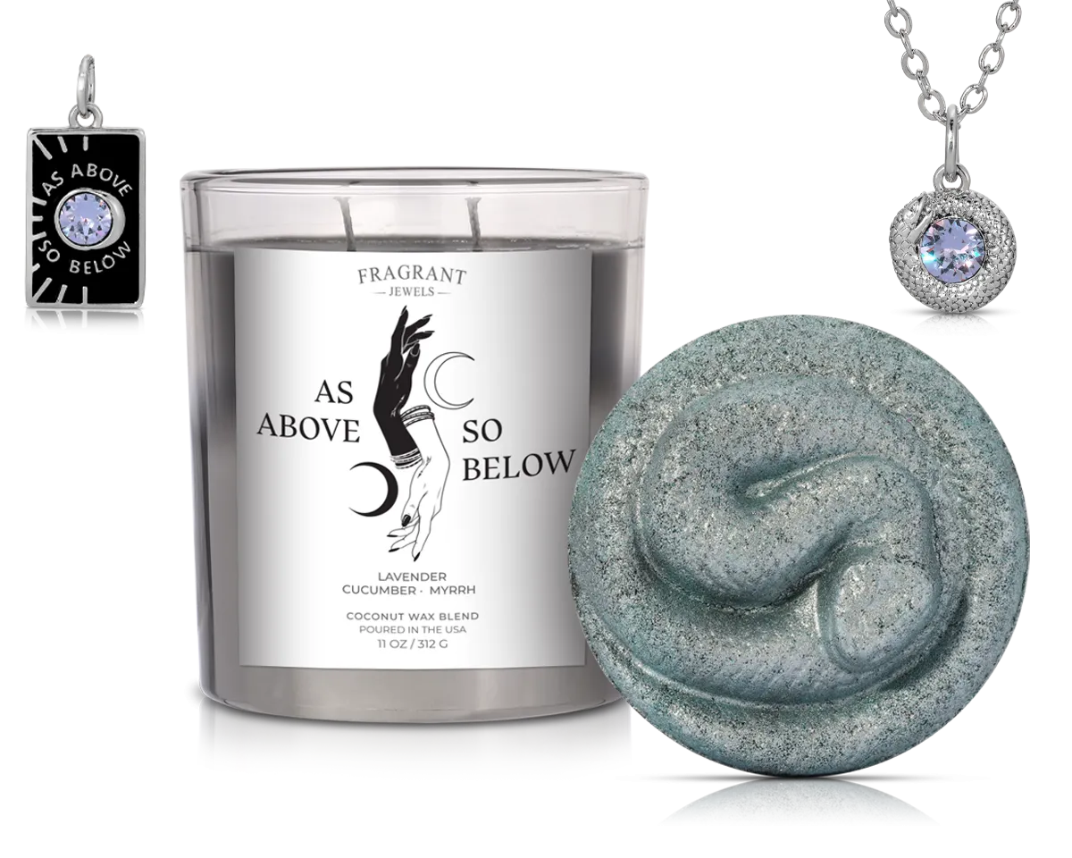 As Above So Below - Candle and Bath Bomb Set