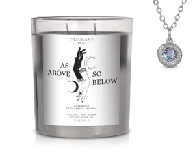 As Above So Below - Jewel Candle