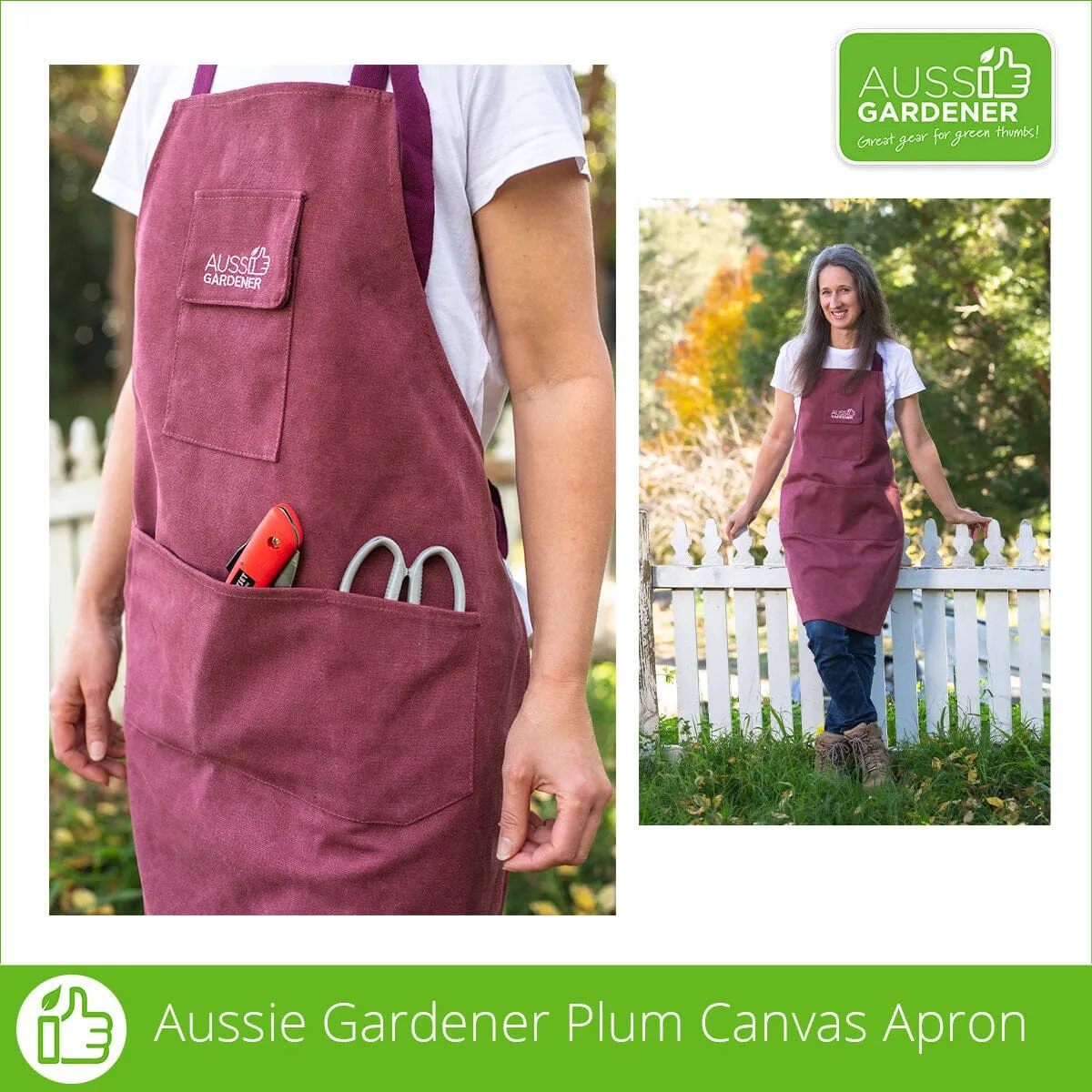 Aussie Gardener Canvas Gardening Apron - Intro Offer