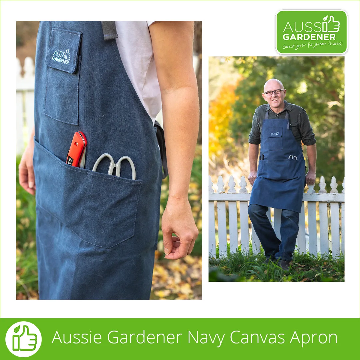 Aussie Gardener Canvas Gardening Apron