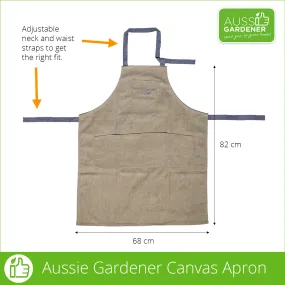 Aussie Gardener Canvas Gardening Apron