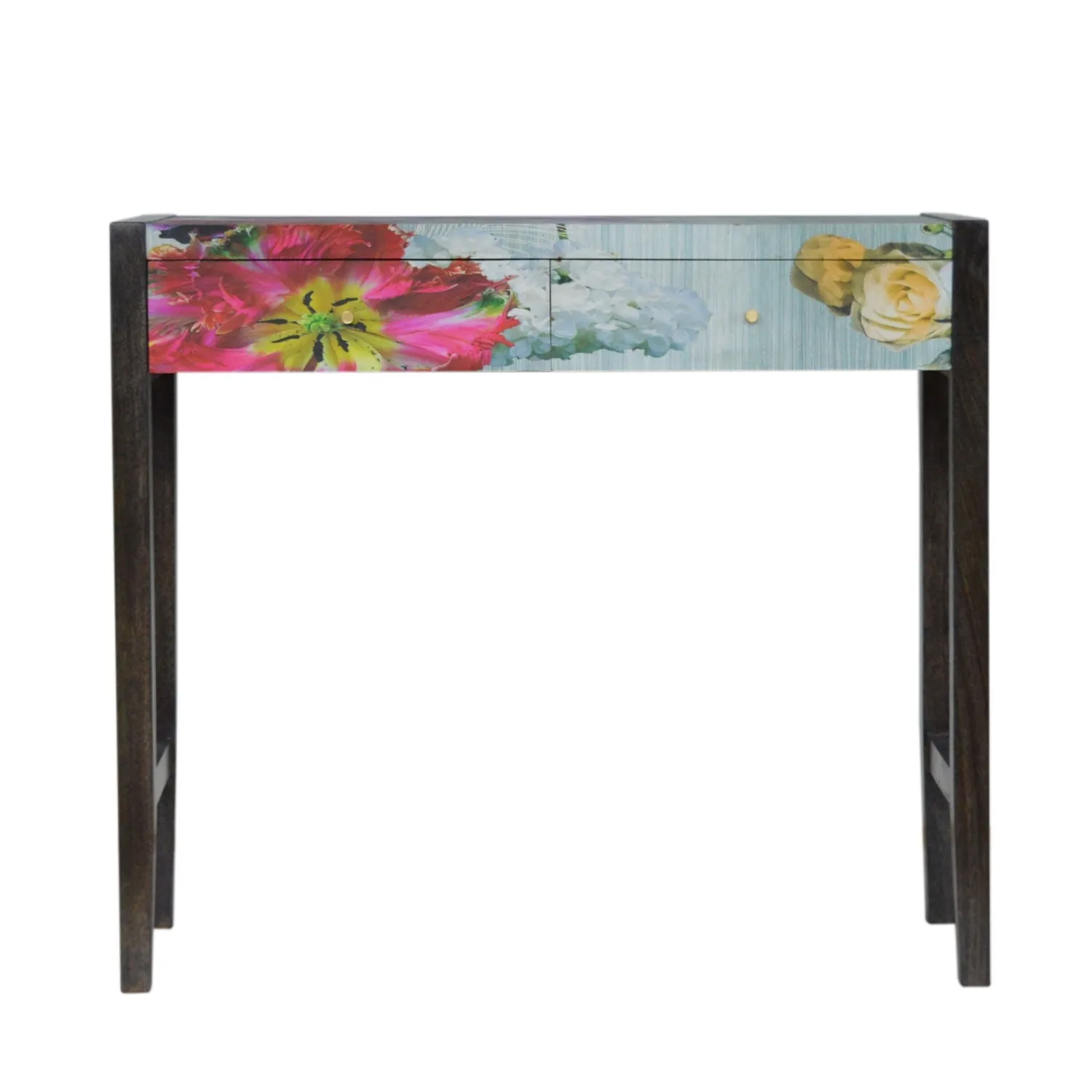 Avanti Solid Wood 2 Drawers Console Table