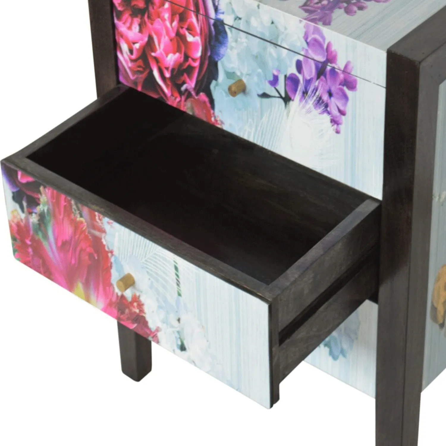 Avanti Solid Wood 3 Drawers Bedside Table
