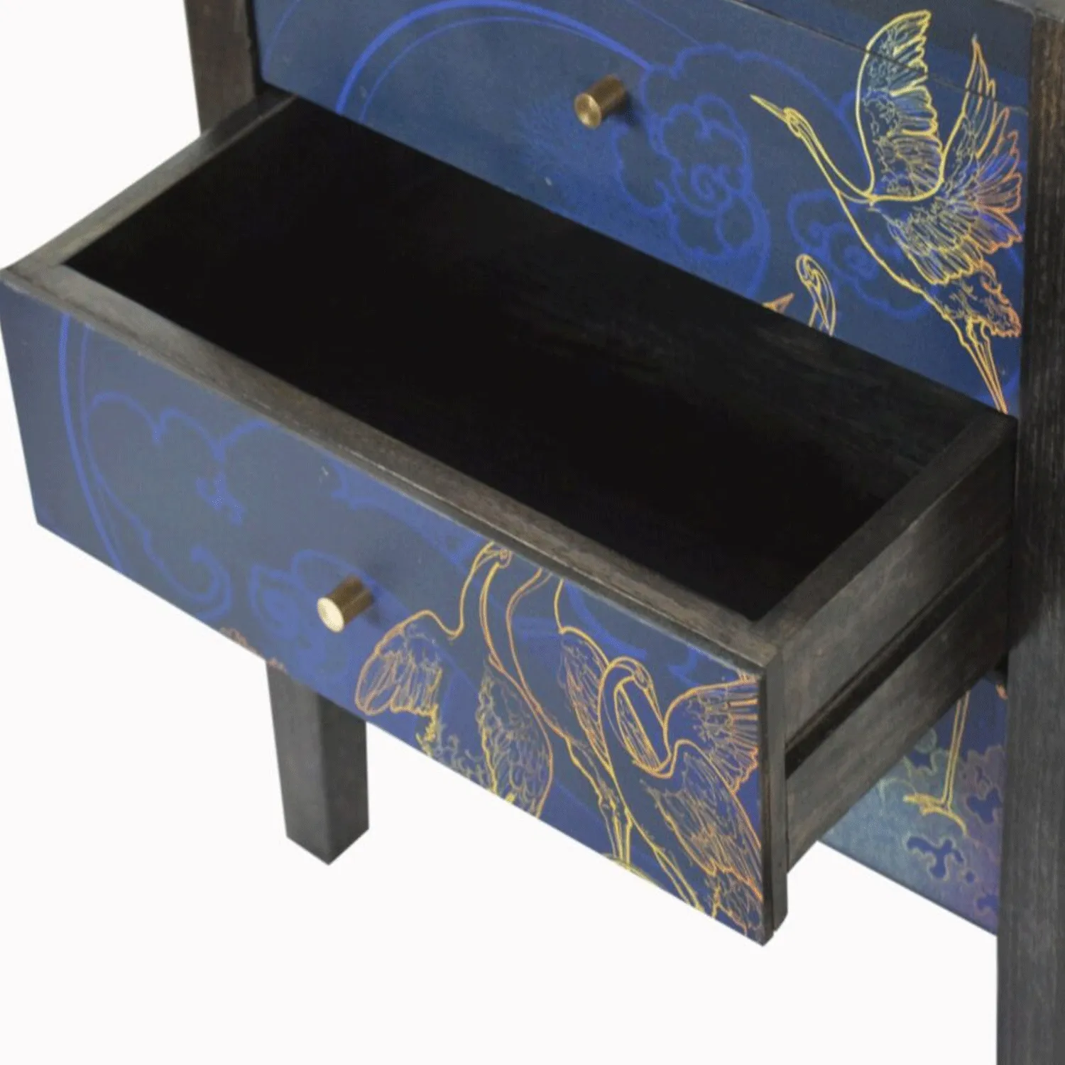 Avanti Solid Wood 3 Drawers Bedside Table