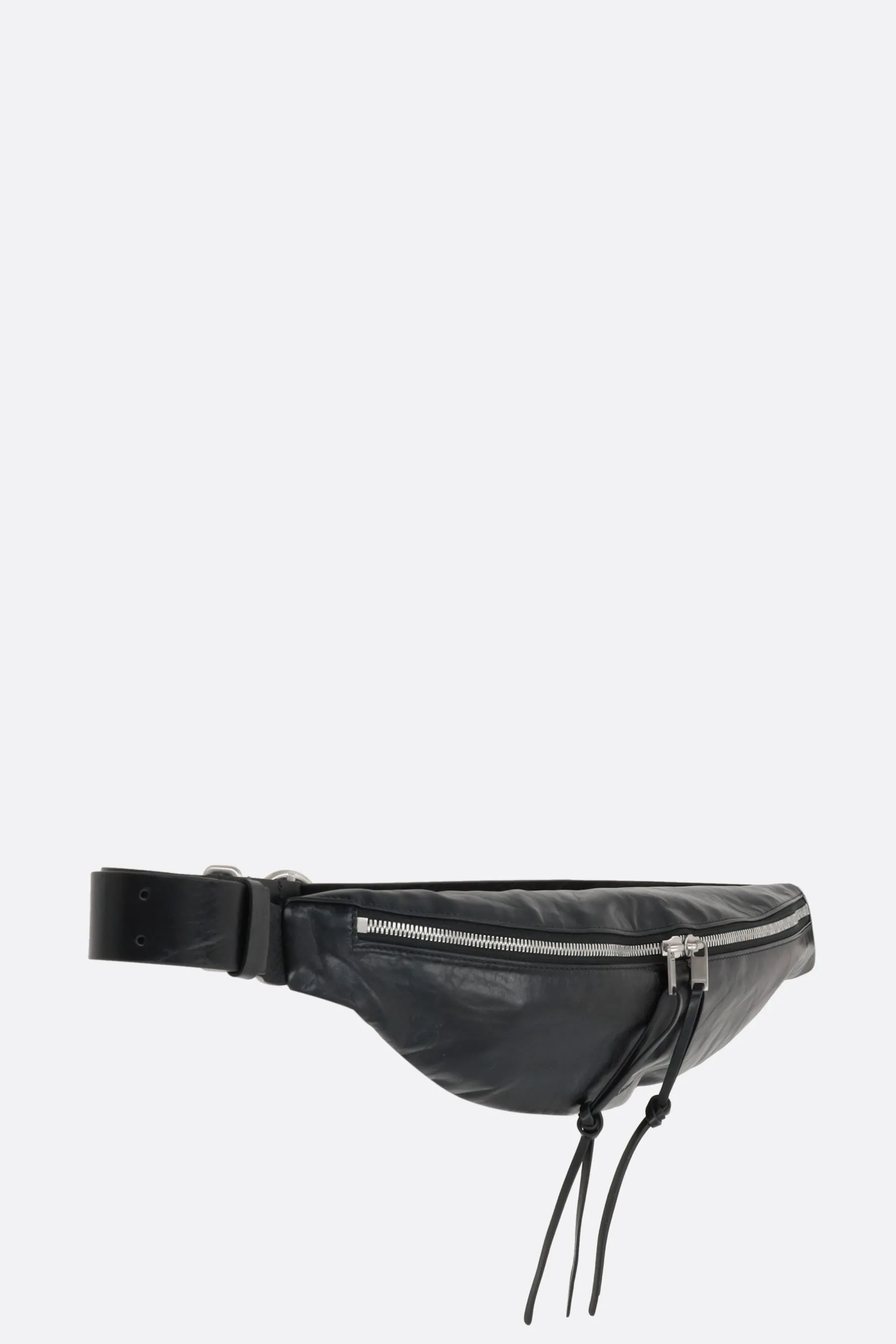 Banana belt bag in Paper-effect leather