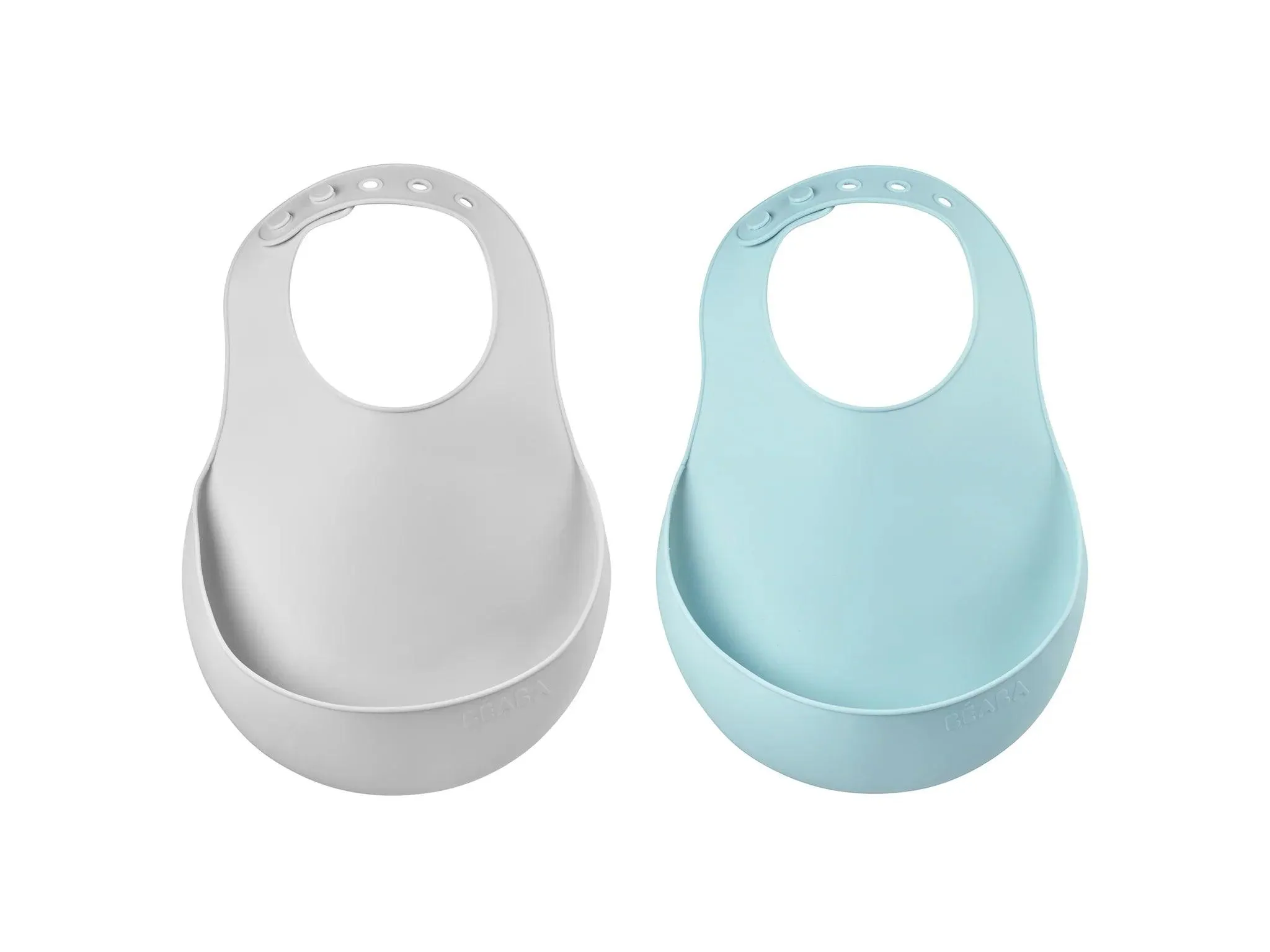 Beaba Set of 2 Silicone Bibs