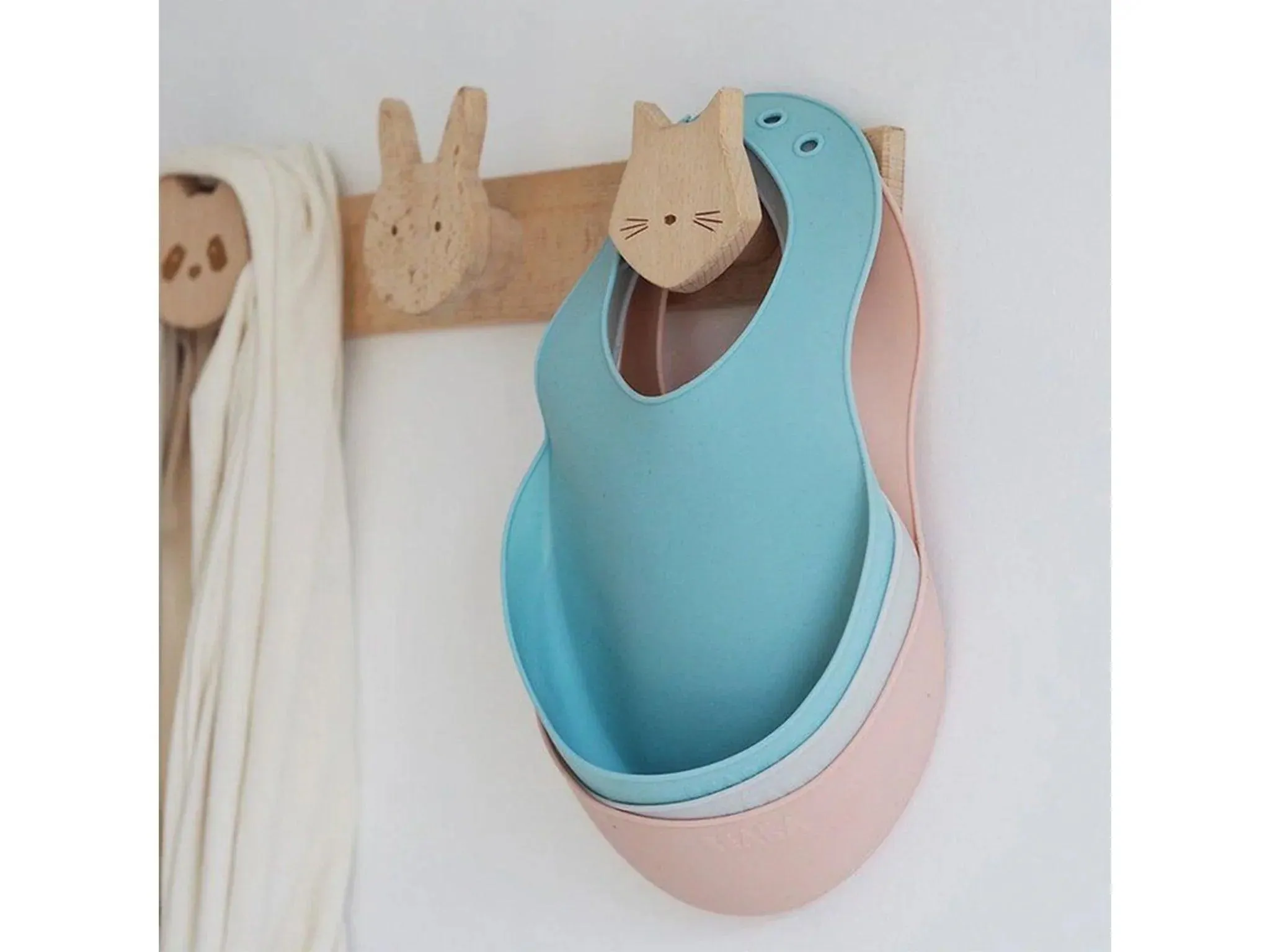 Beaba Set of 2 Silicone Bibs