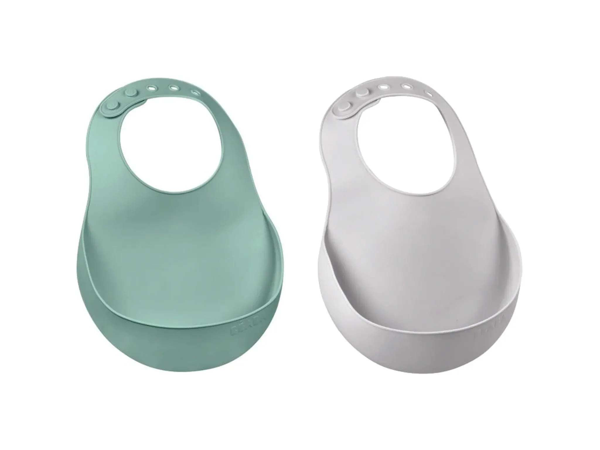 Beaba Set of 2 Silicone Bibs