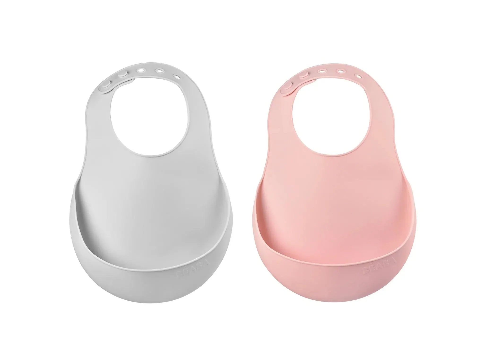 Beaba Set of 2 Silicone Bibs