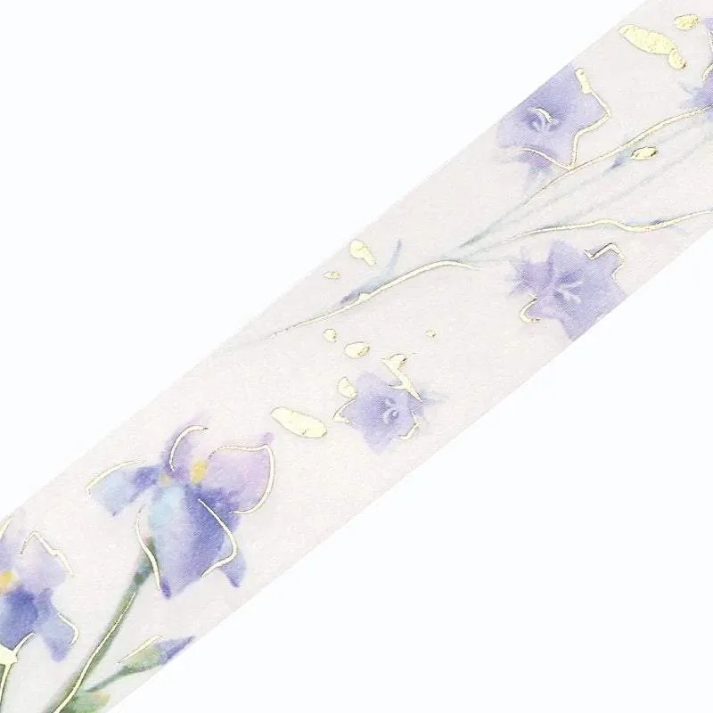 BGM Foil Stamping Masking Tape: Life - Natural/Purple