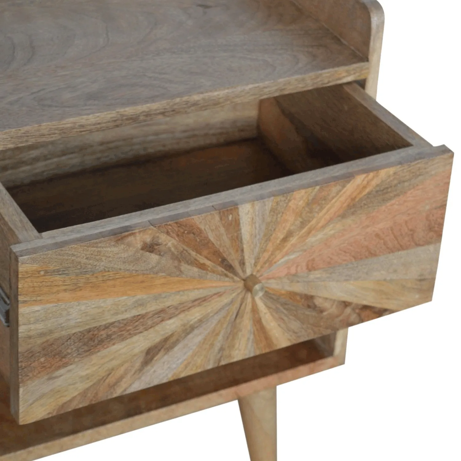 Binnel Sunrise Pattern 1 Drawer Bedside Table