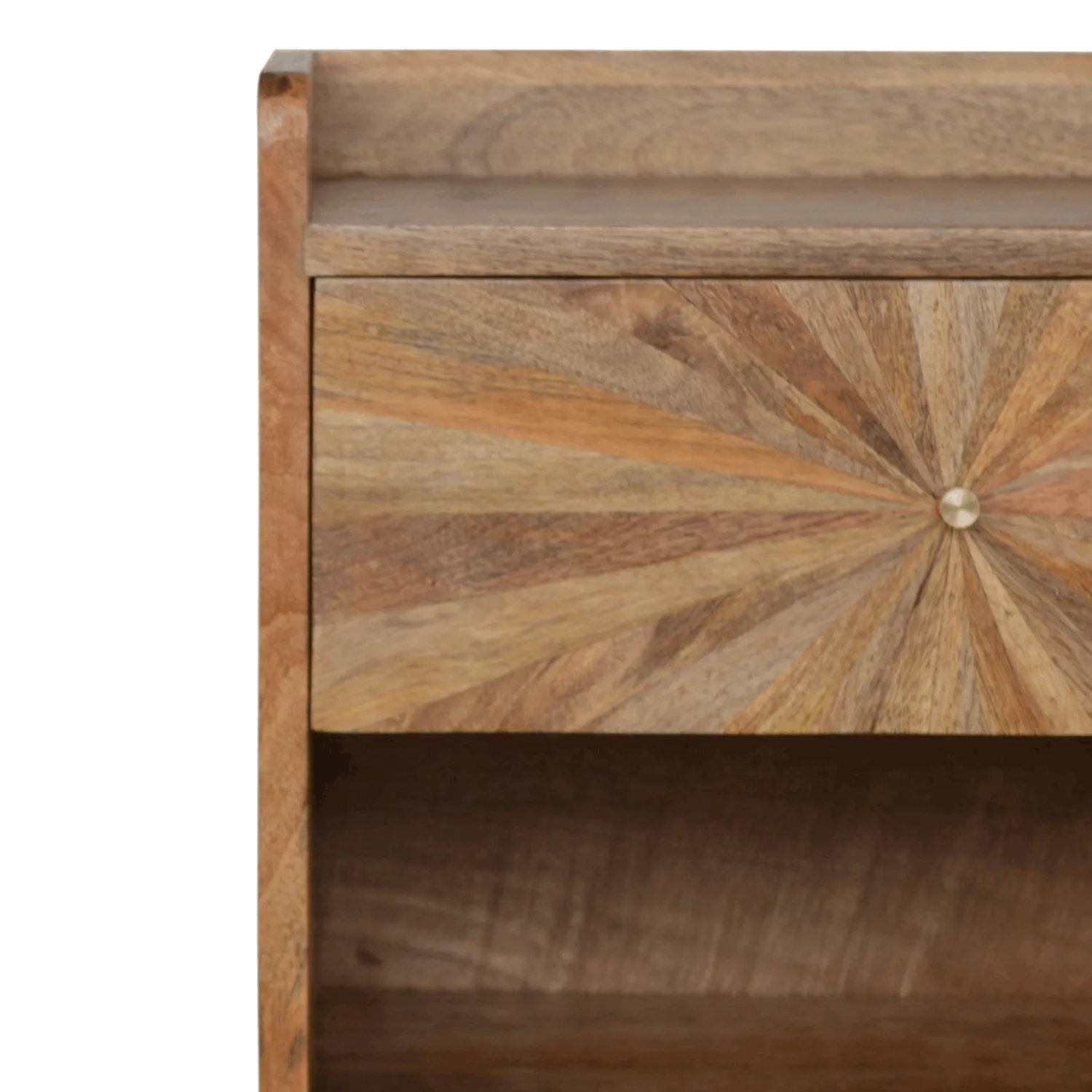 Binnel Sunrise Pattern 1 Drawer Bedside Table
