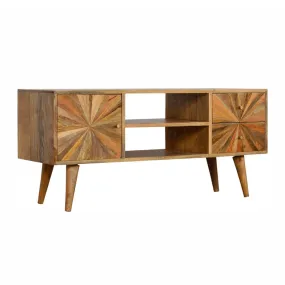 Binnel Sunrise Pattern 2 Drawers Media Unit