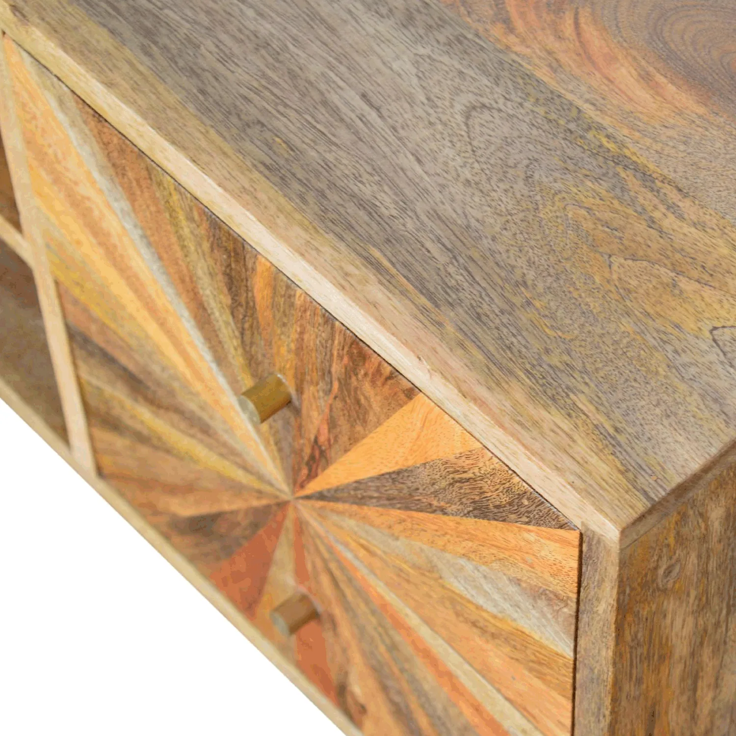 Binnel Sunrise Pattern 2 Drawers Media Unit