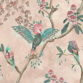 Birds In Paradise Wallpaper - Plaster - Brand Mckenzie
