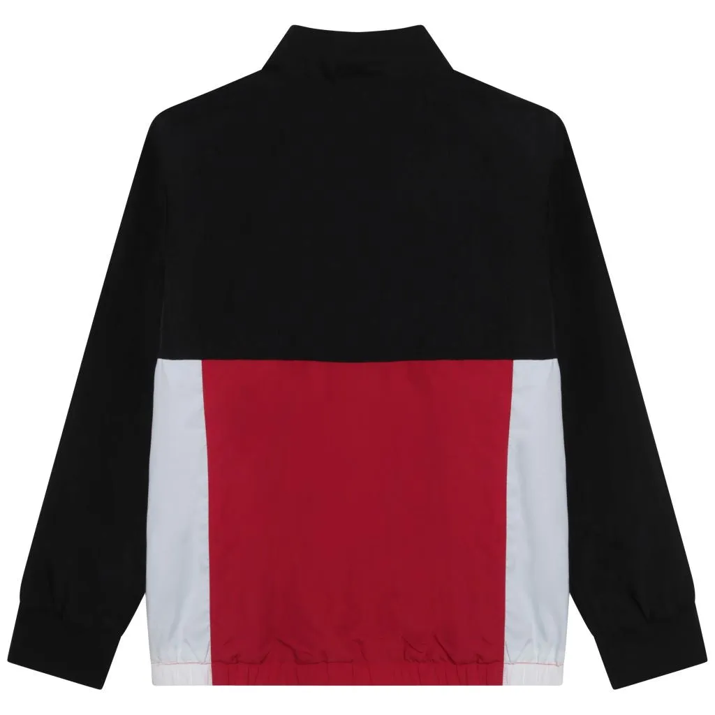 Black & Red Zip-Up Jacket