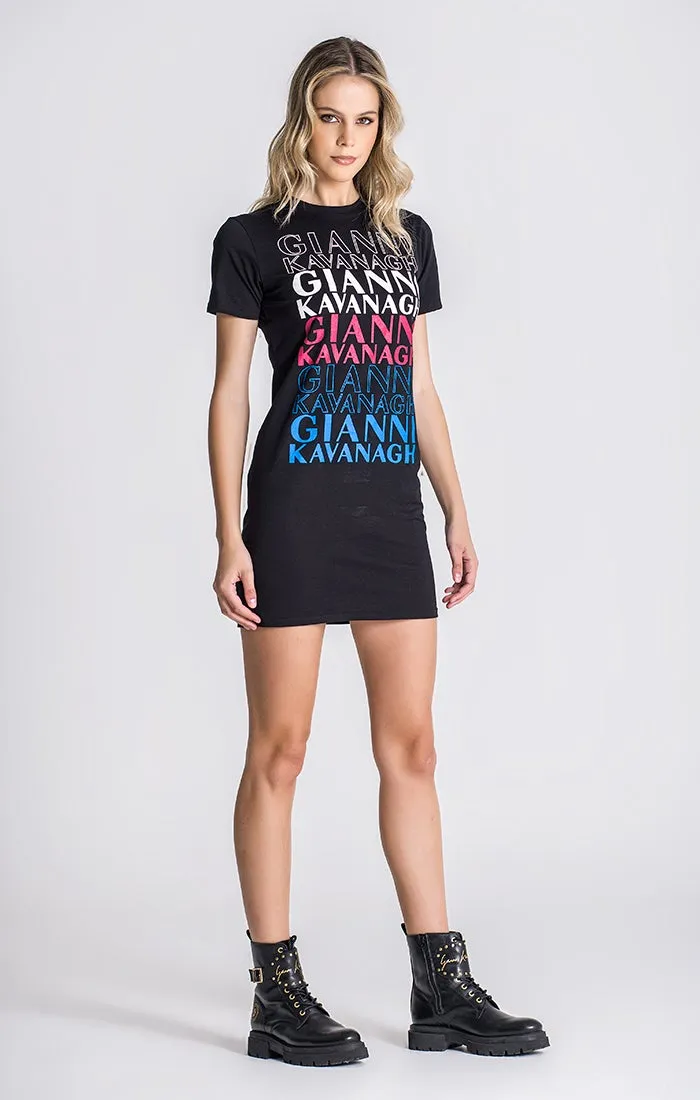 Black Ego Tee Dress