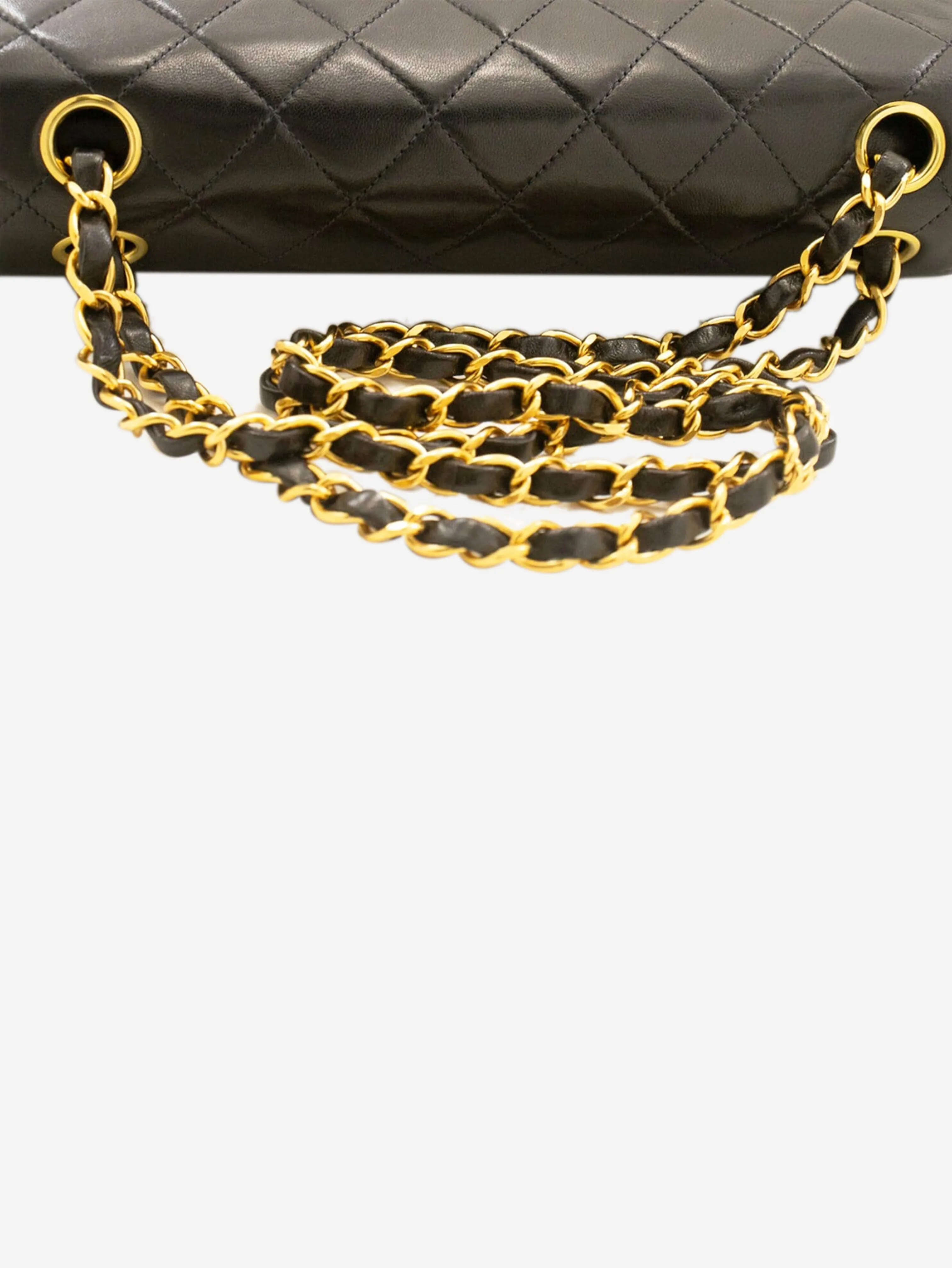 Black vintage 1996-97 medium Classic Double Flap bag