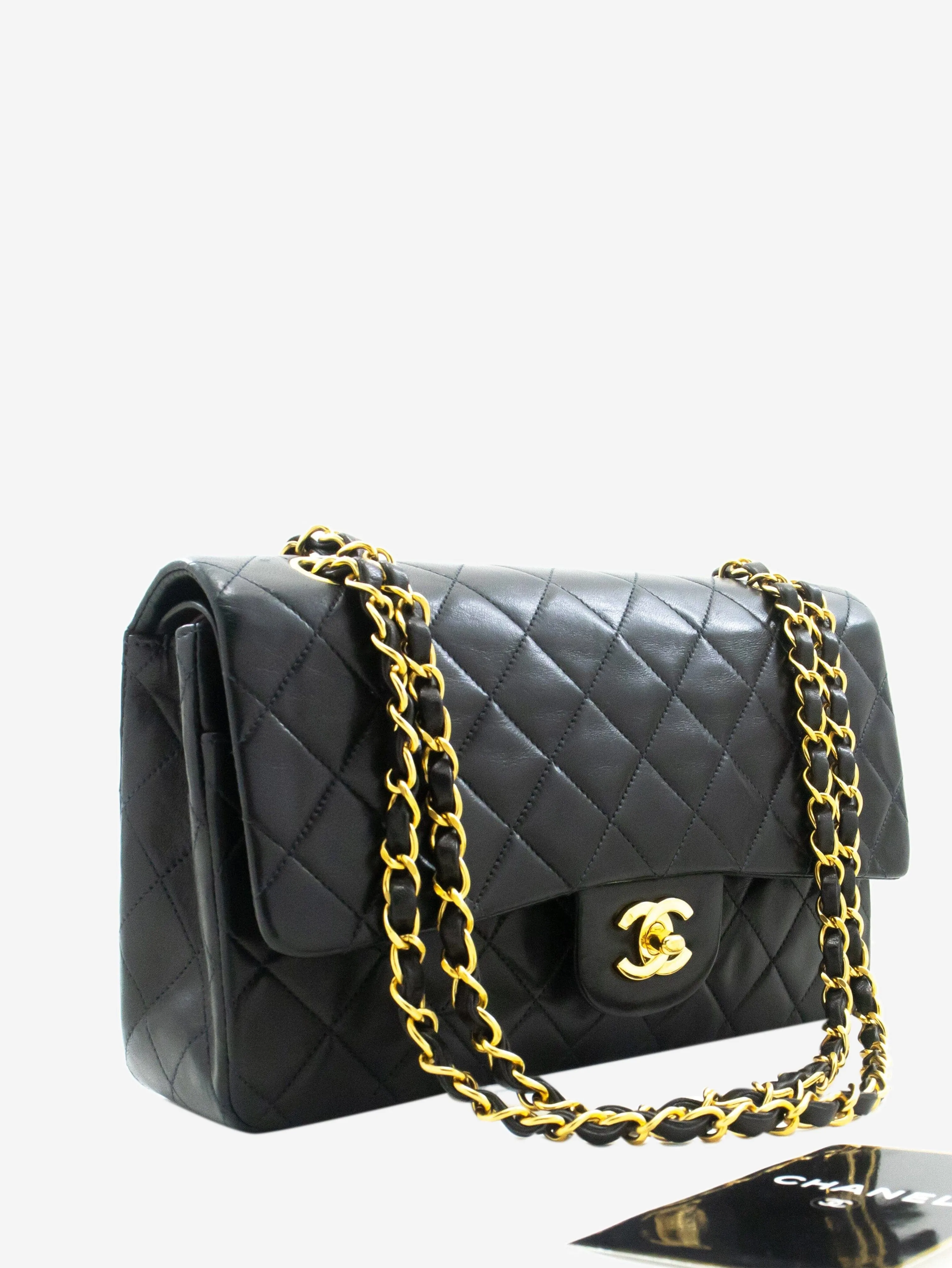 Black vintage 1996-97 medium Classic Double Flap bag