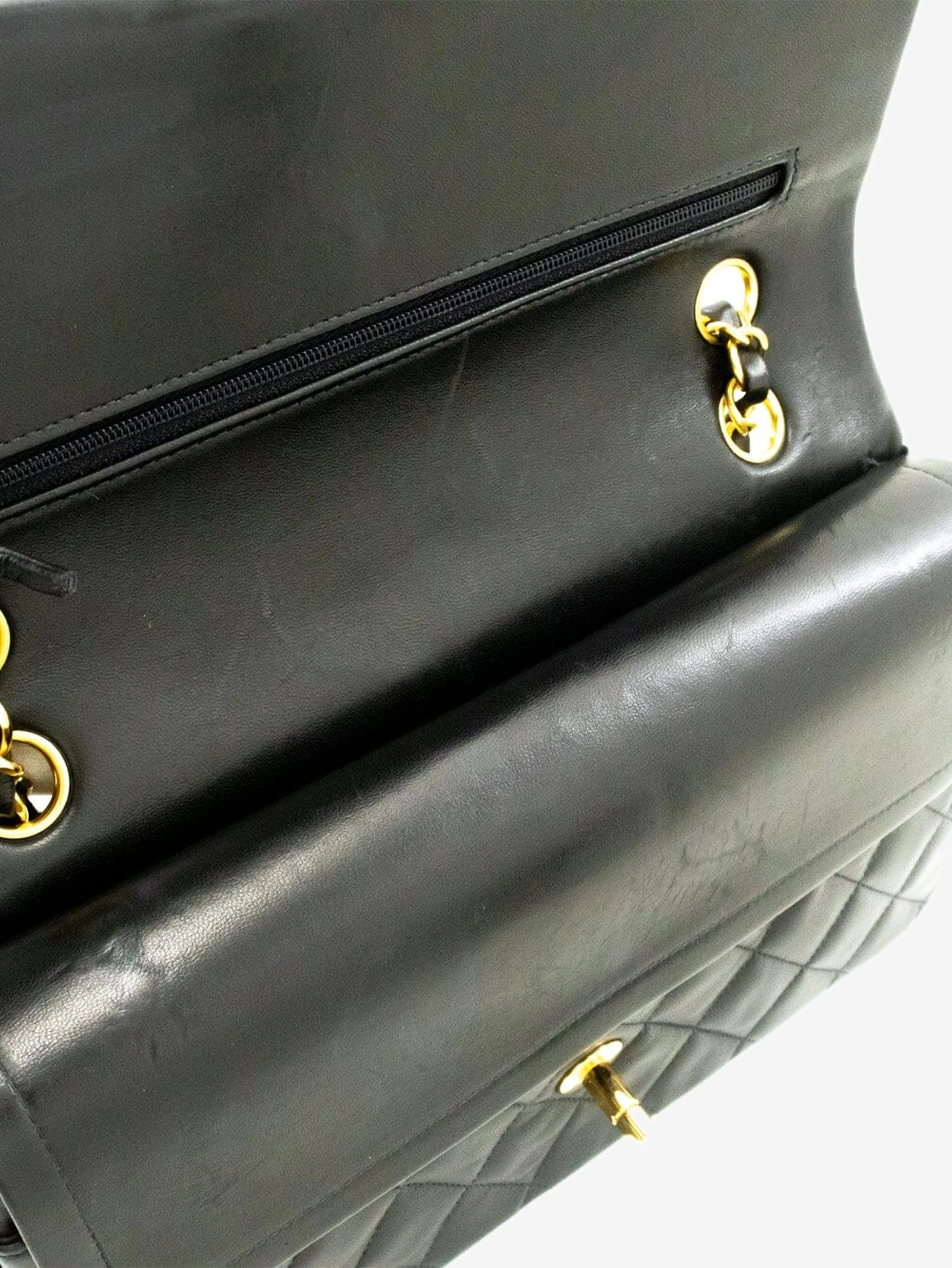 Black vintage 1996-97 medium Classic Double Flap bag