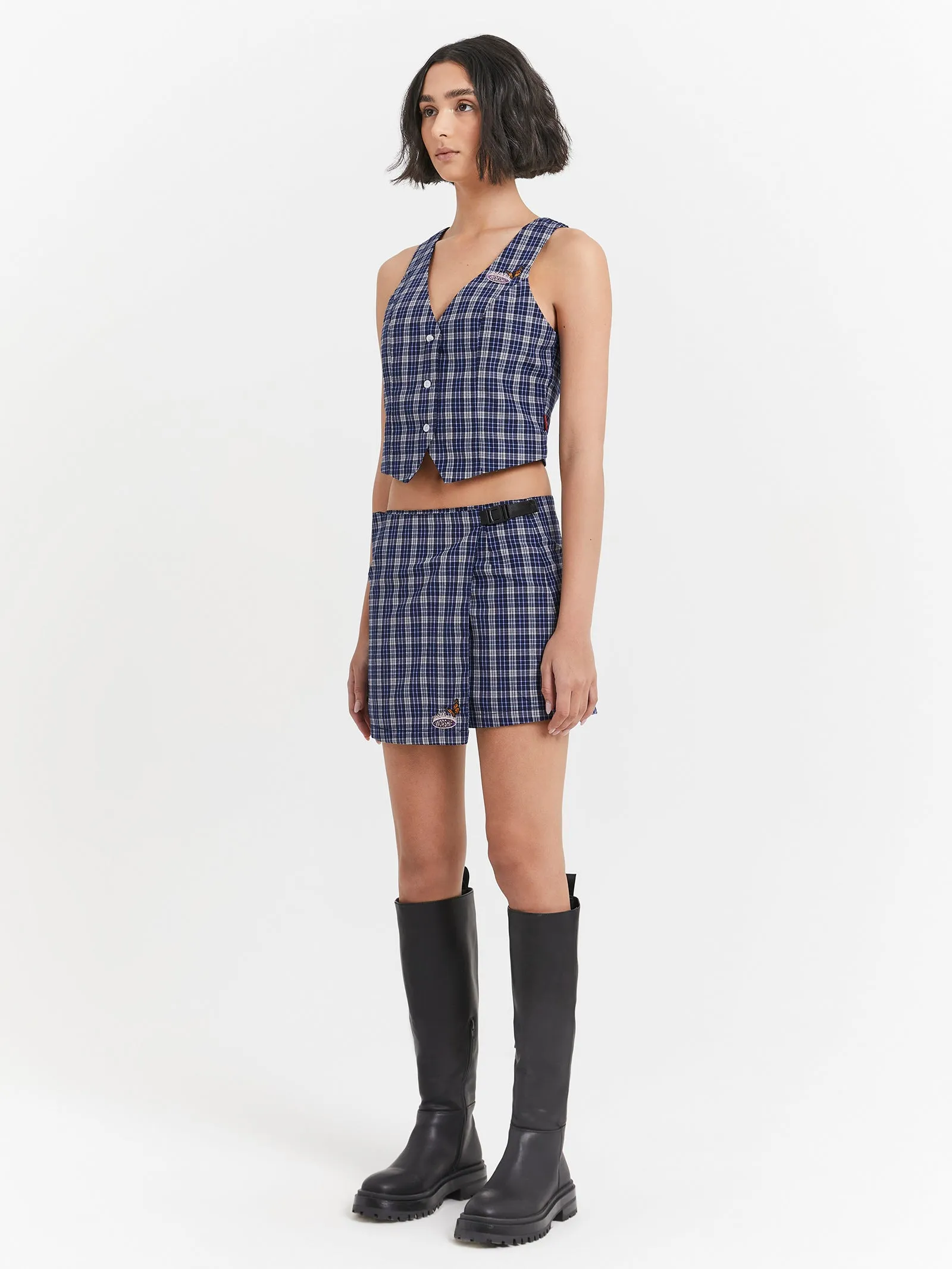 Captivate Waistcoat in Blue