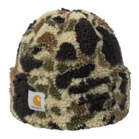 Carhartt WIP Prentis Beanie - Camo Duck Jacquard Green