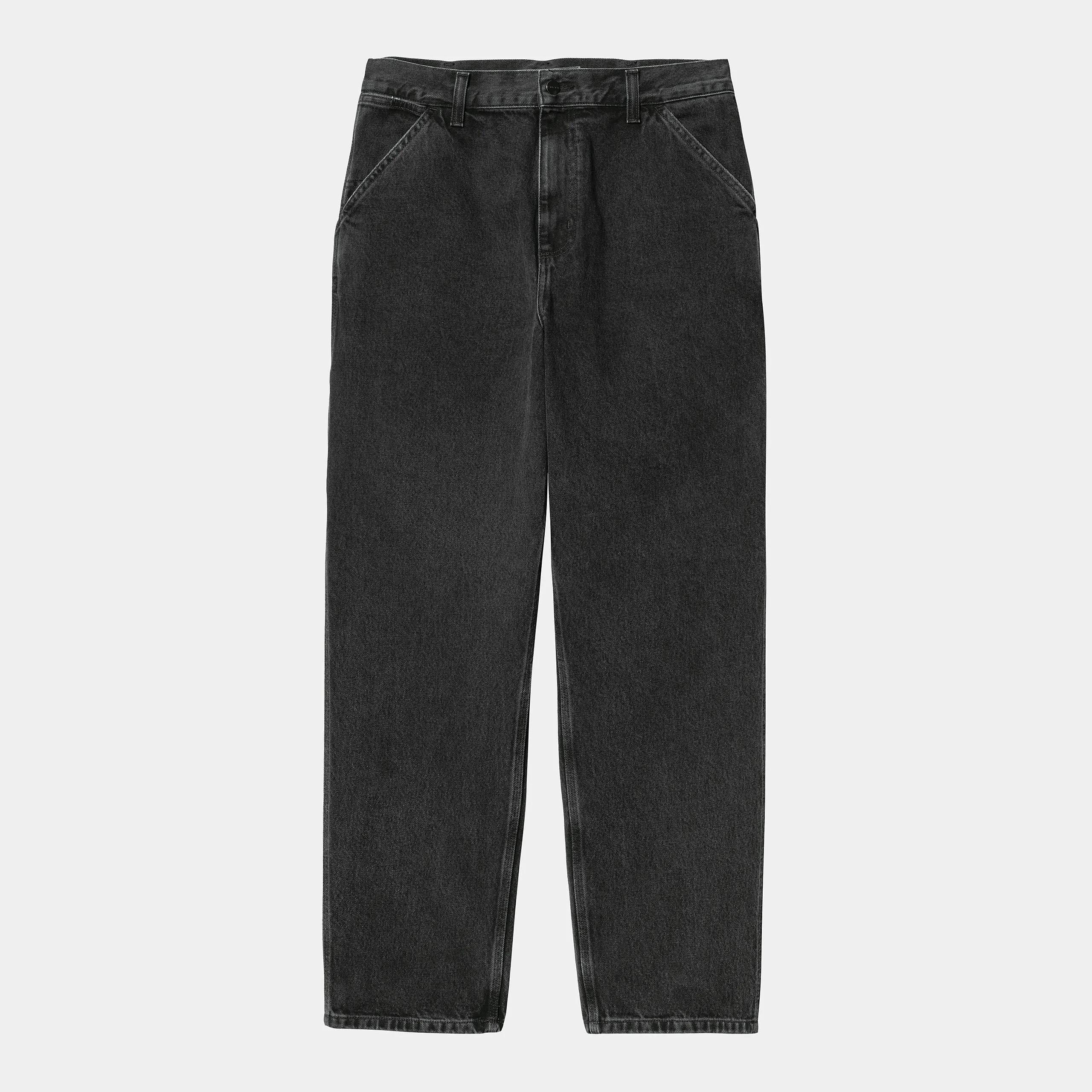 Carhartt WIP - Single Knee Pant - Black (Stone Washed)