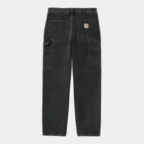 Carhartt WIP - Single Knee Pant - Black (Stone Washed)