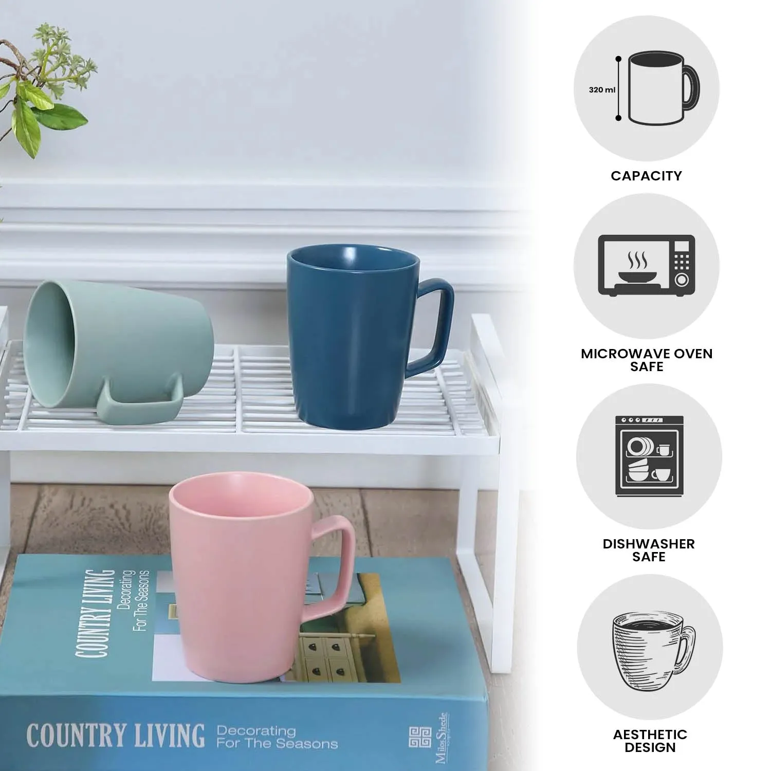 Ceramic Coffee & Tea Mug