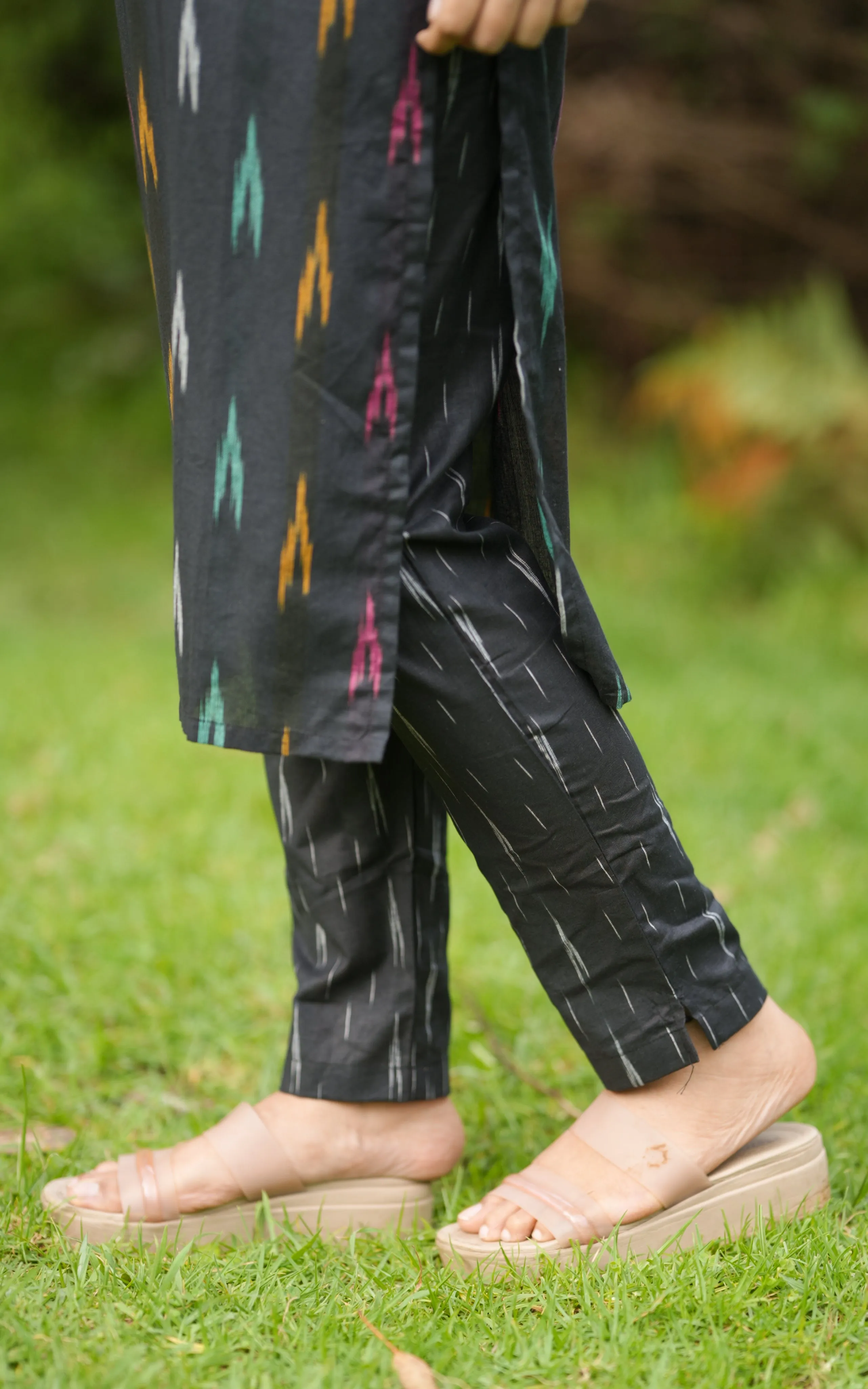 Chaindhavi Black (Kurti Pant Dupatta)