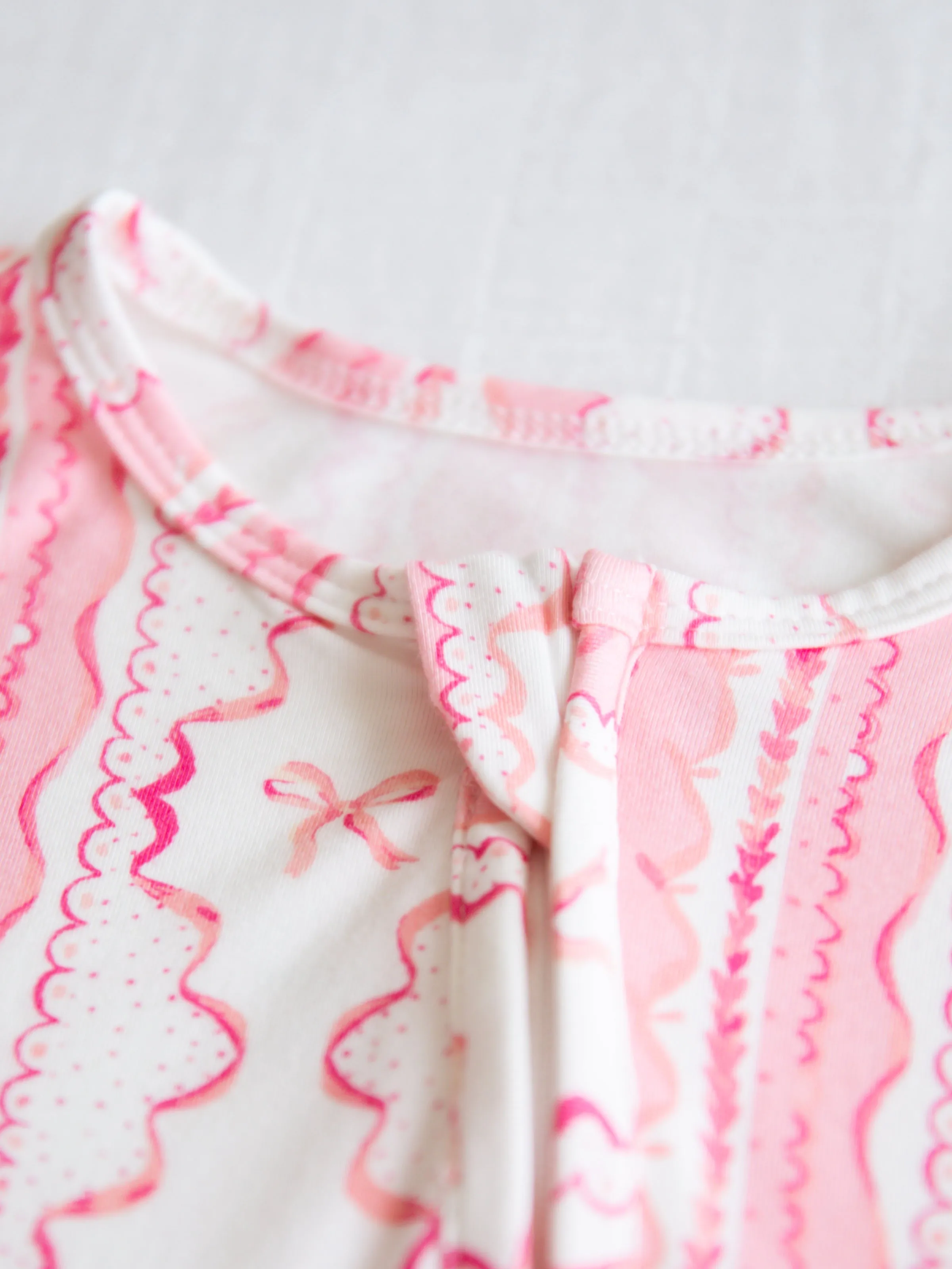 Cloud Layette - Pink Lace