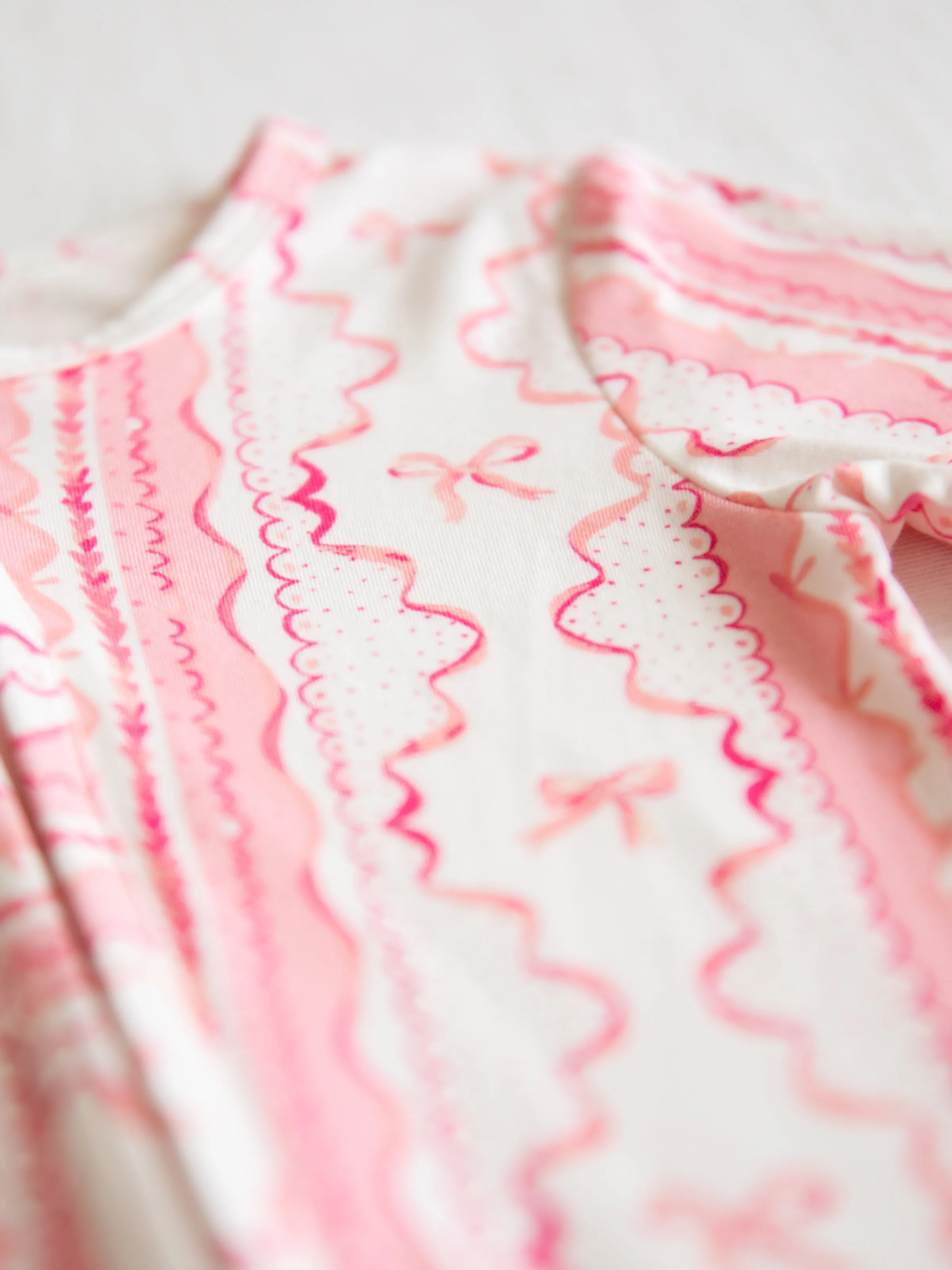 Cloud Layette - Pink Lace