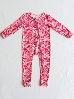 Cloud Layette - Pink Paisley
