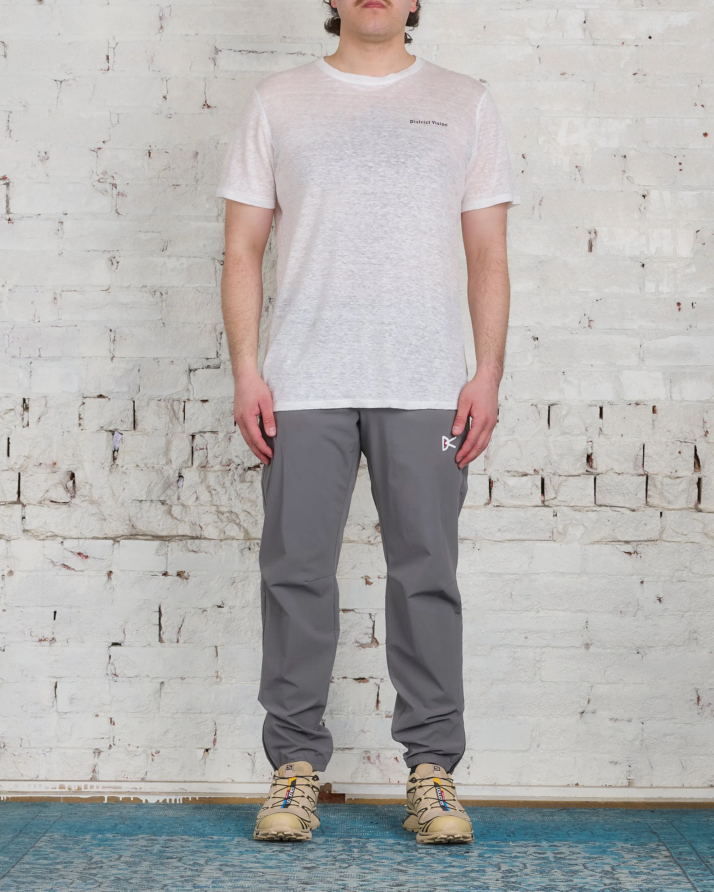 District Vision DWR Lightweight Track Pant Charcoal