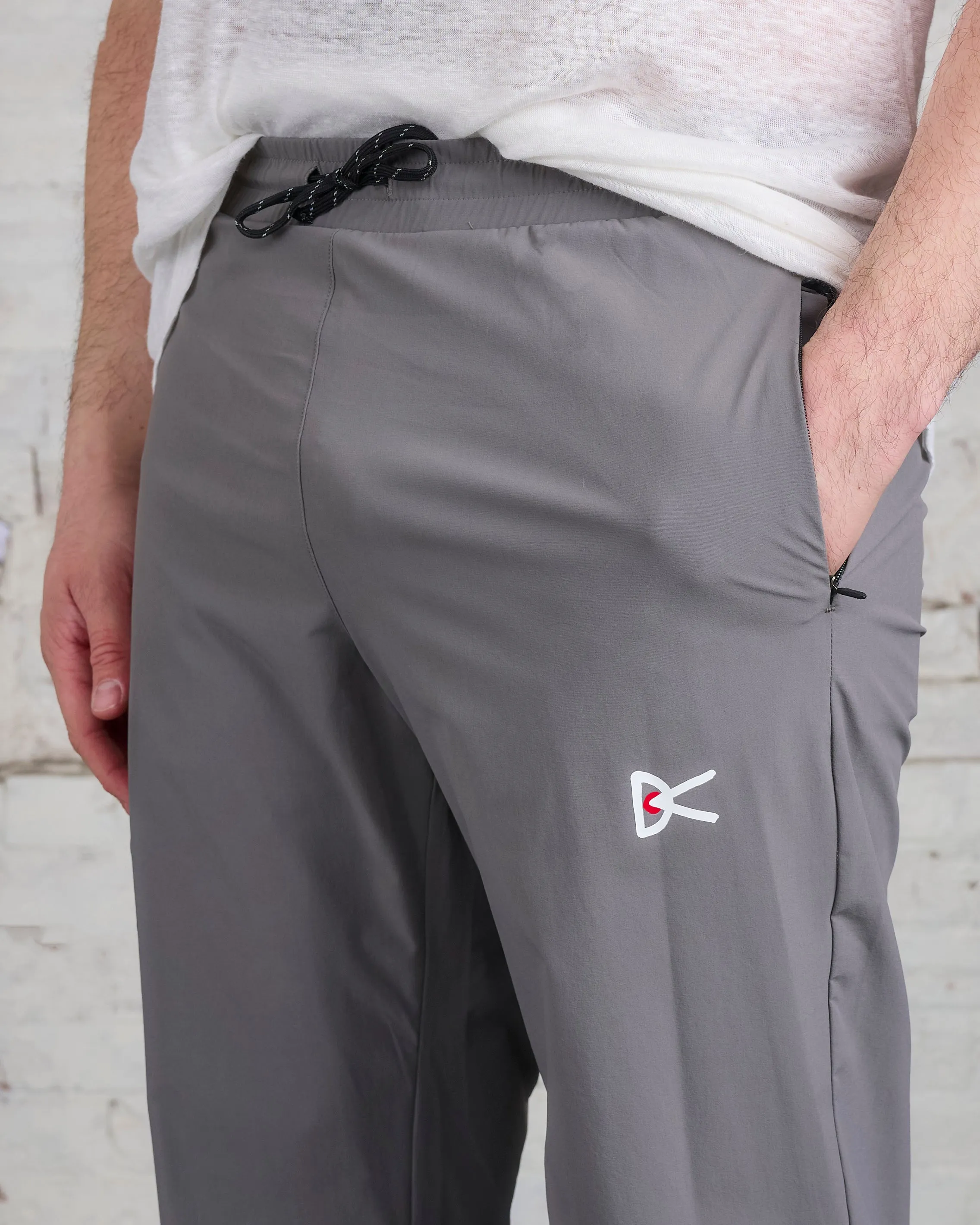 District Vision DWR Lightweight Track Pant Charcoal